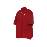 MJD Oversized Polo Burgundy