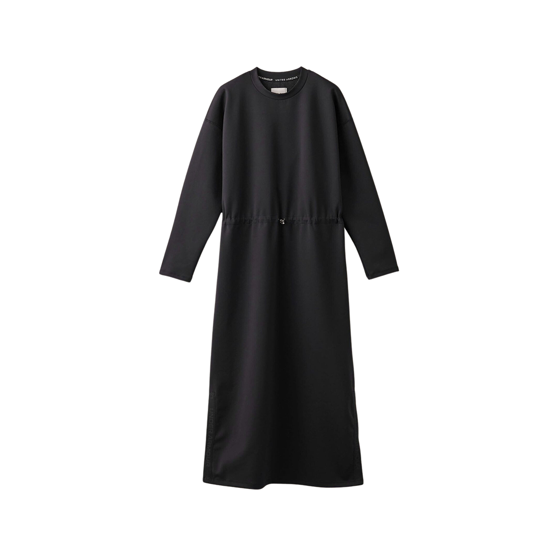 Under Armour x United Arrows Rush Ponte Sweat Dress Black 상세 이미지 1