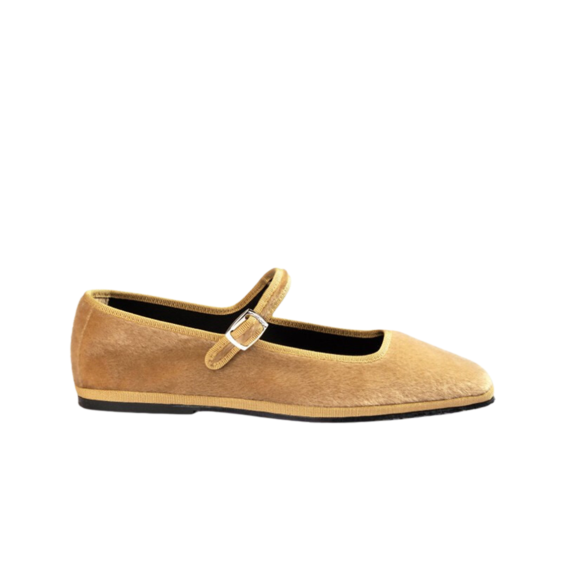 QUJJ-PO-OO-CMX (W) Drogheria Crivellini Square Toe Pony Camel