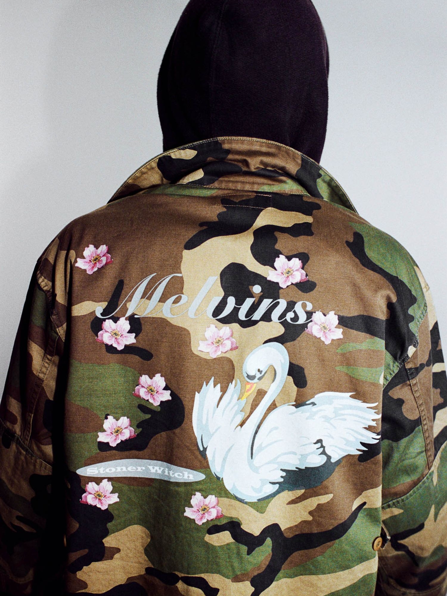 Supreme x Melvins BDU Jacket Woodland Camo - 24SS 착용 스타일