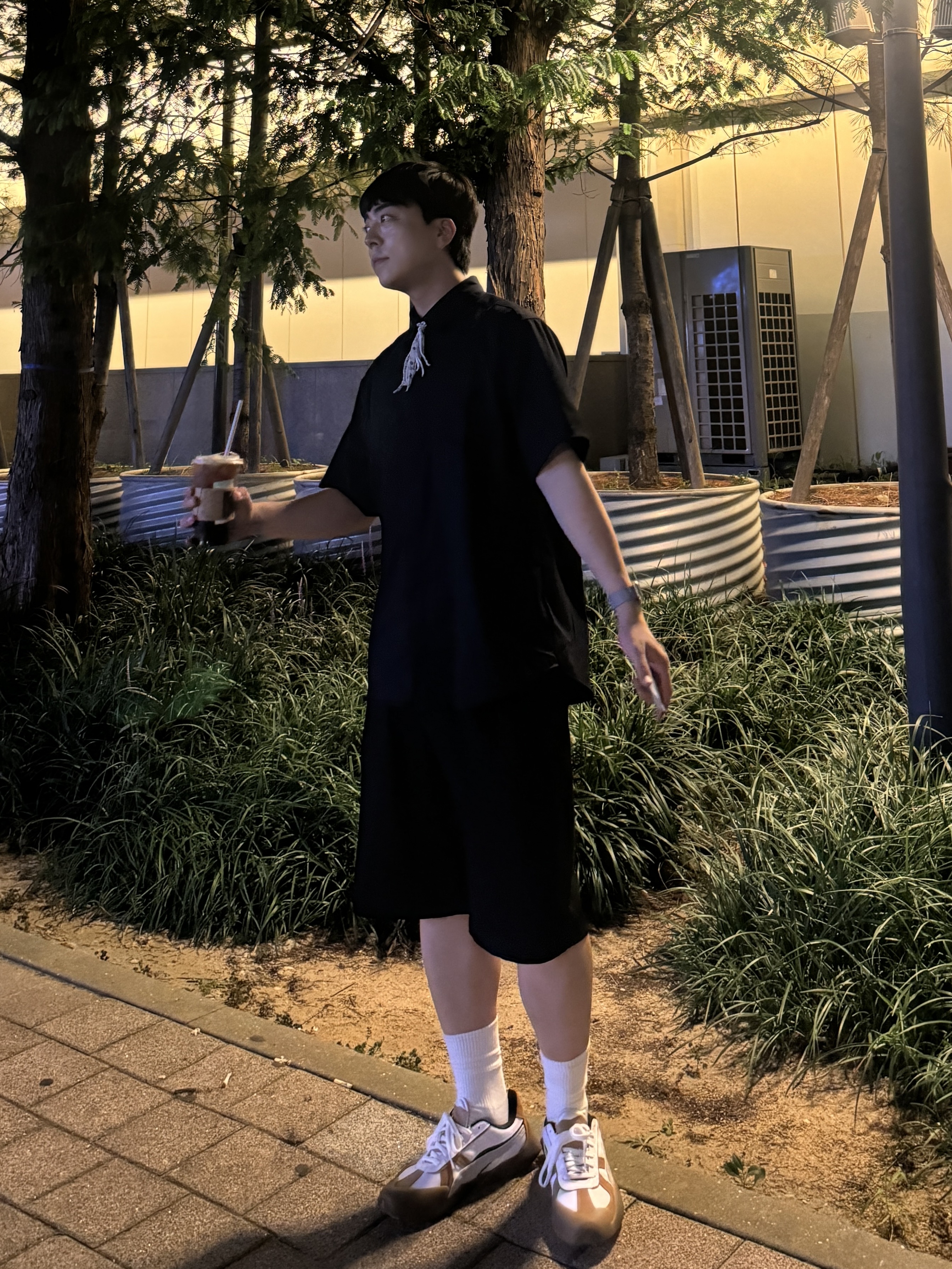 Puma Vaderon White Gum 착용 스타일