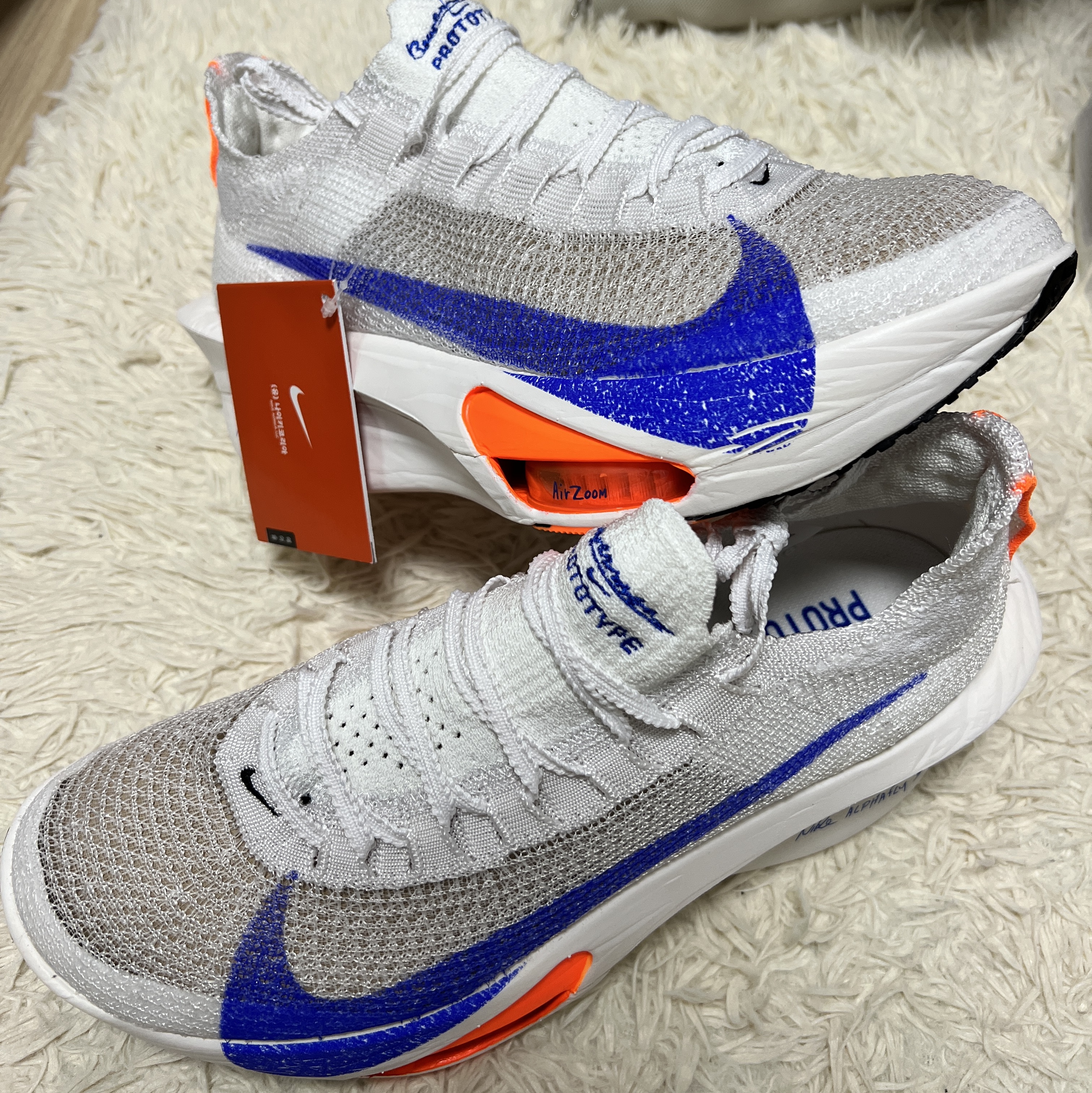 Nike Air Zoom Alphafly Next% 3 Blueprint 착용 스타일 - 2