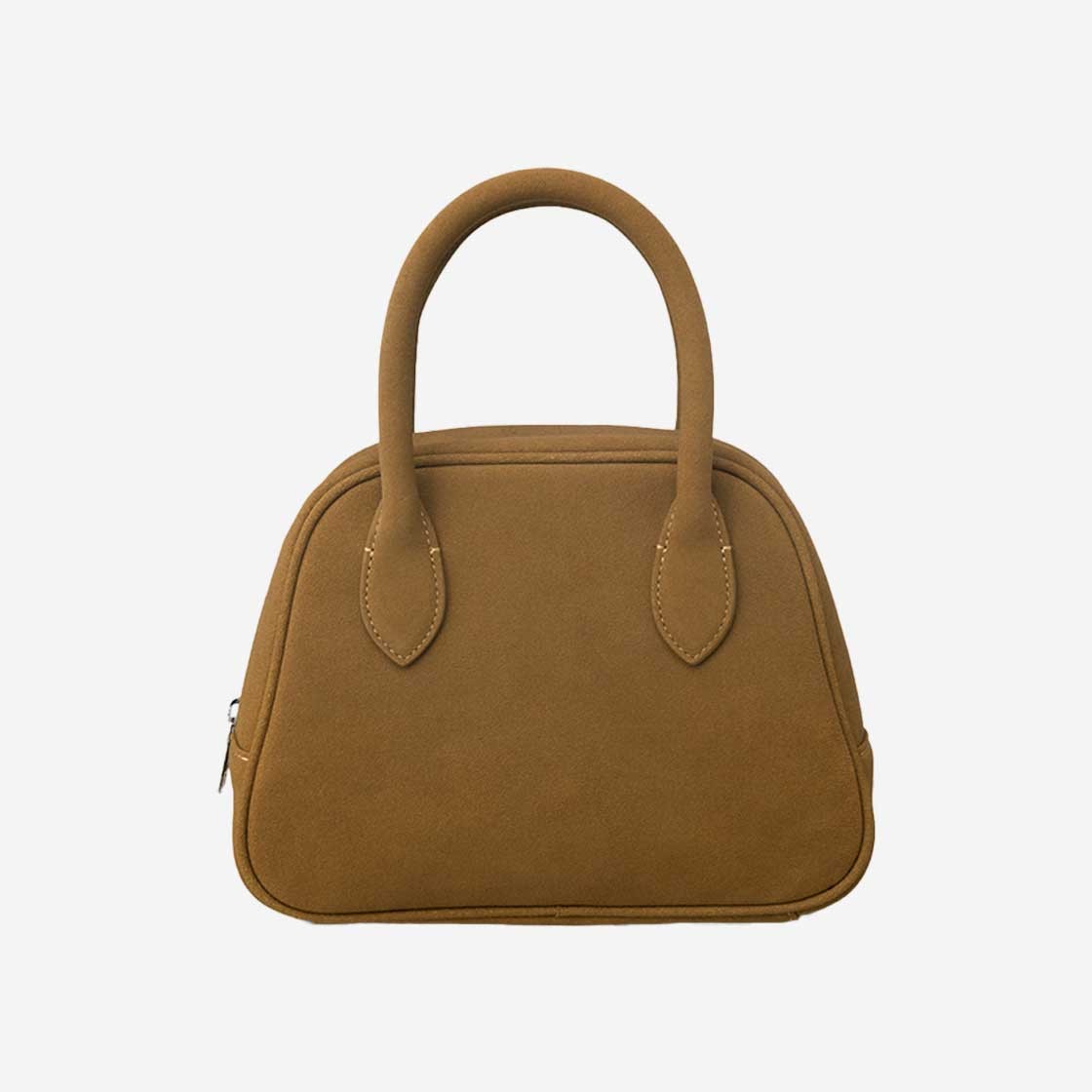 Dunst Suede Boston Tote Bag Camel 상세 이미지 1