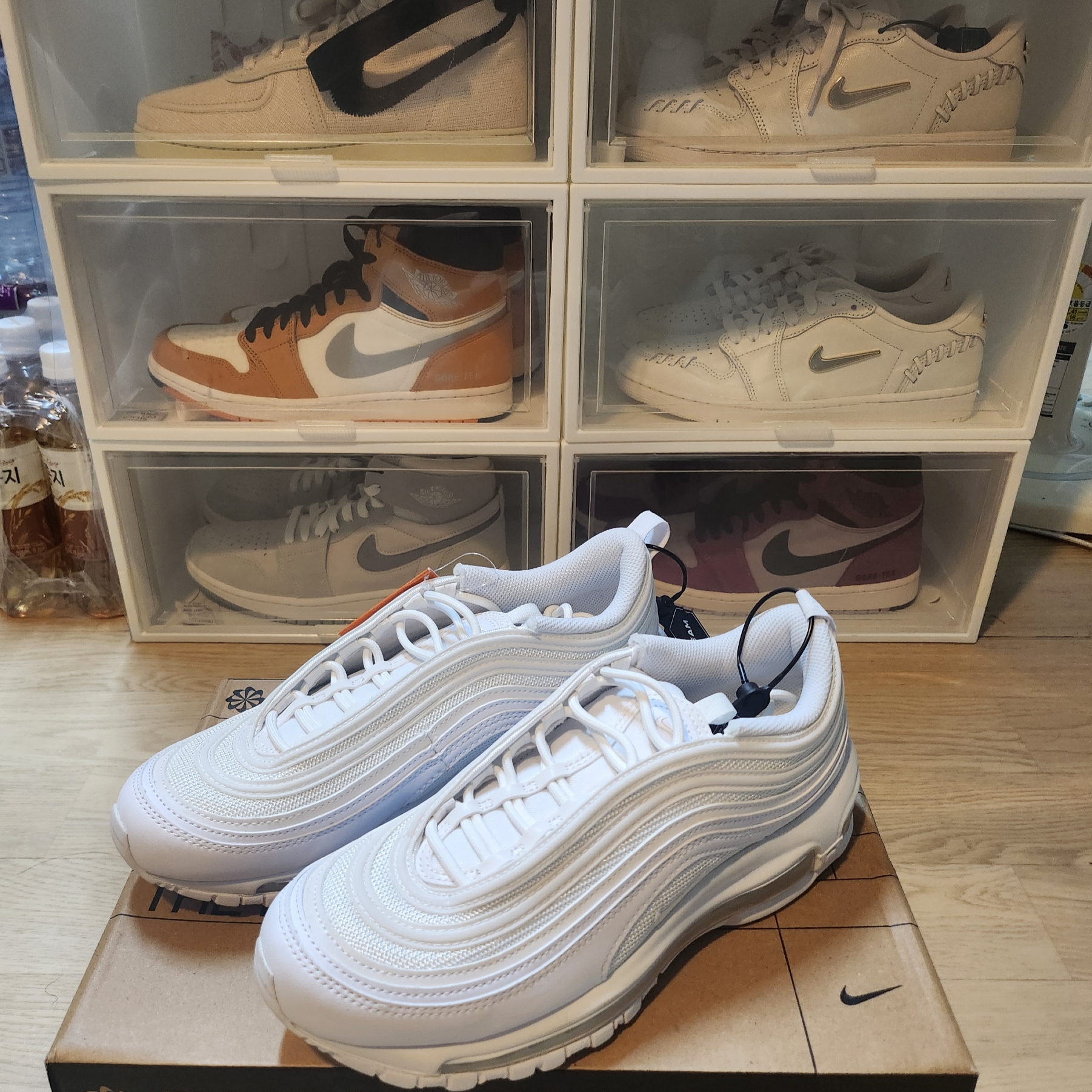 (W) Nike Air Max 97 Next Nature White 착용 스타일