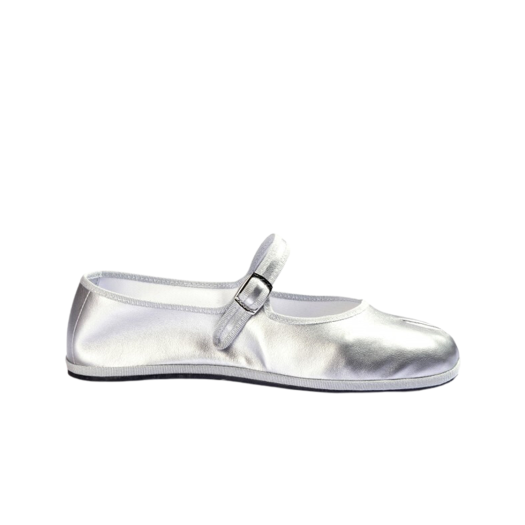 FTMJ-NP-OO-SLX (W) Drogheria Crivellini Fu-Tabi Synthetic Leather Silver