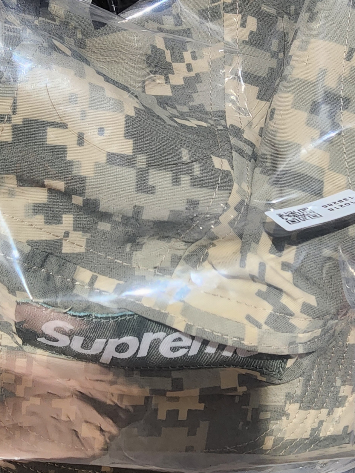 Supreme Polartec Shearling Reversible Camp Cap Digi Camo - 23FW 착용 스타일