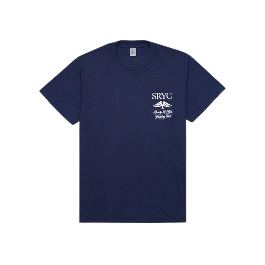 Sporty & Rich Yacht Club T-Shirt Navy White 상세 이미지 1