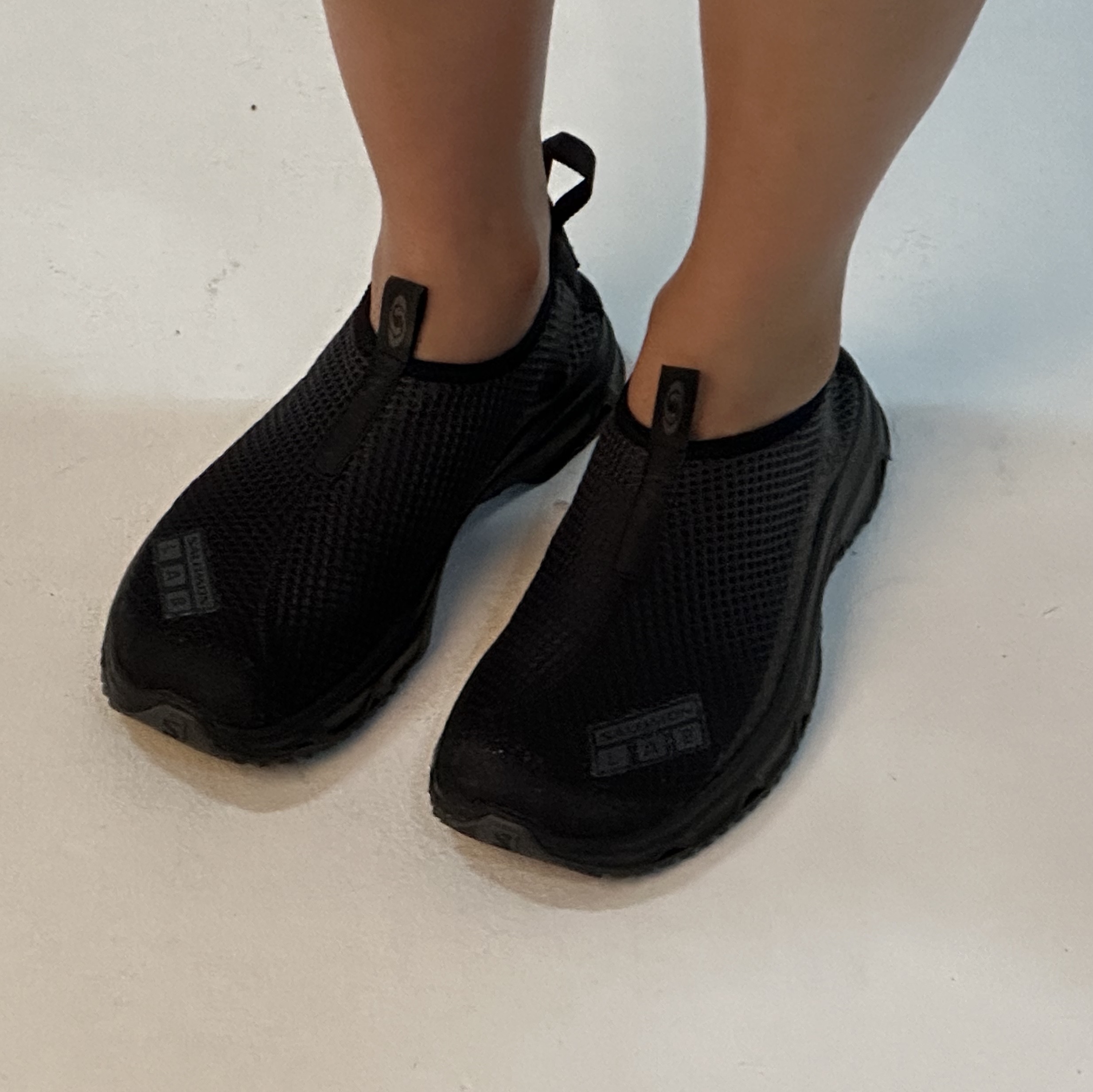 Salomon RX Moc 3.0 Suede Black Magnet 착용 스타일 - 2