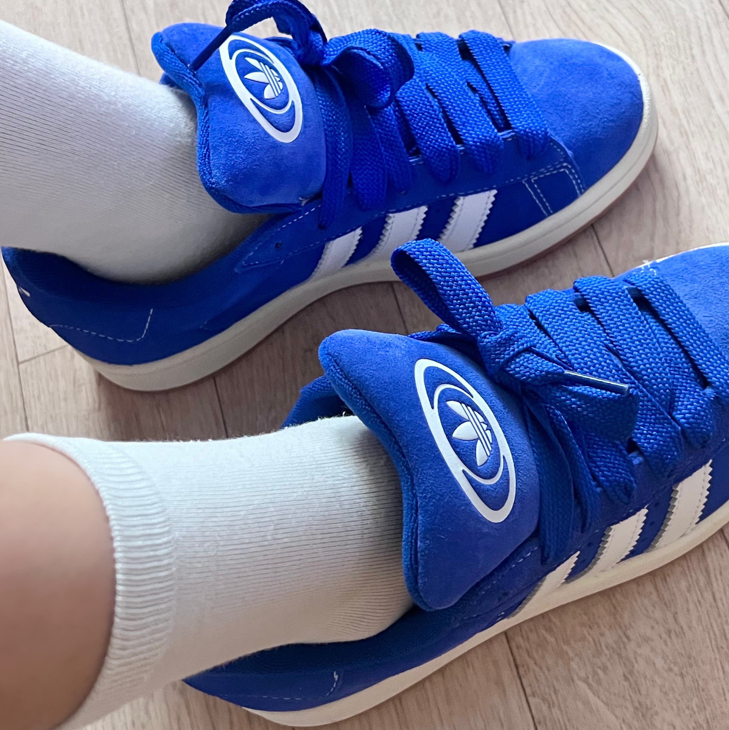 Adidas Campus 00s Semi Lucid Blue 착용 스타일