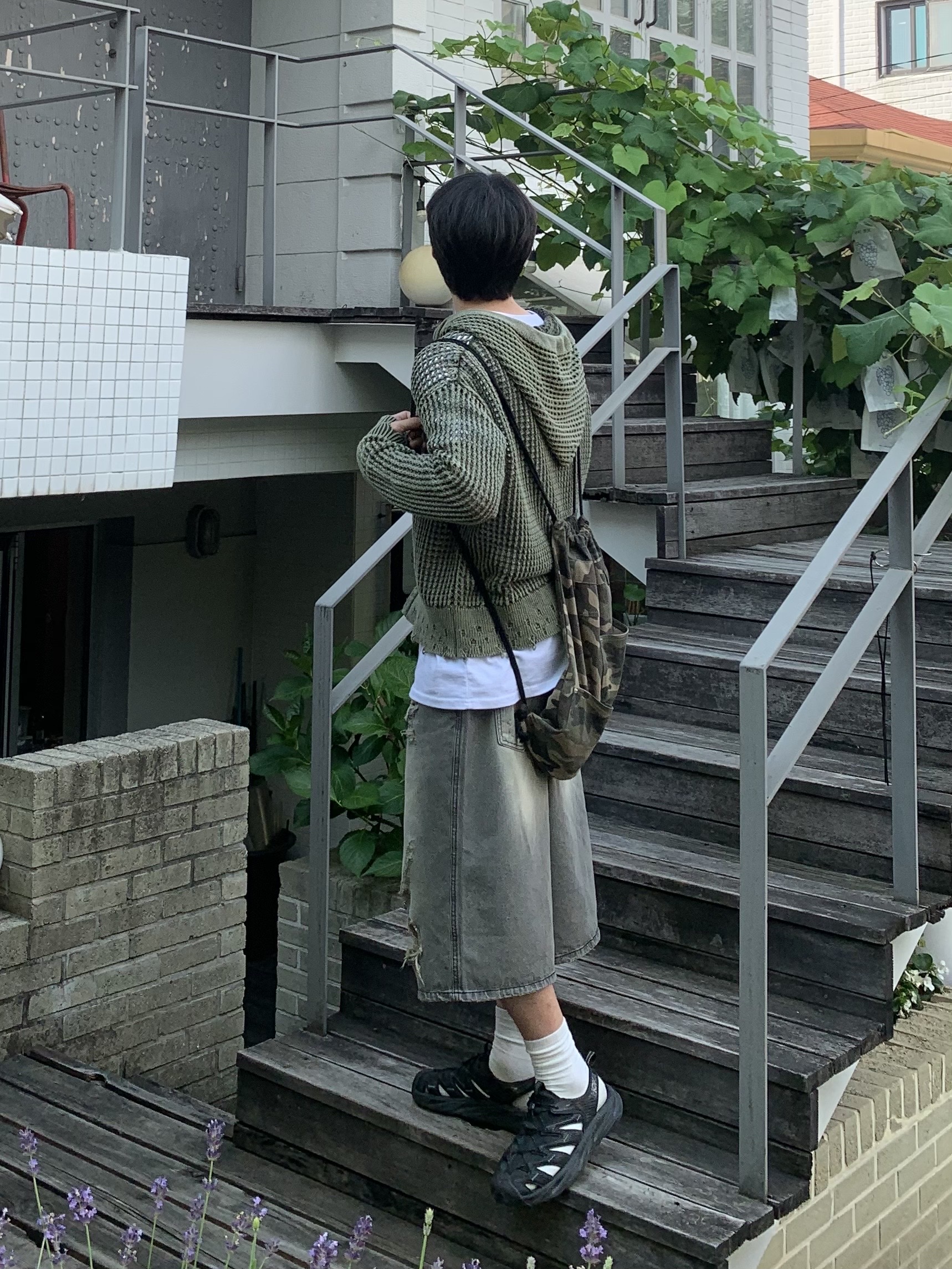 Hoka Hopara Black 착용 스타일 - 4