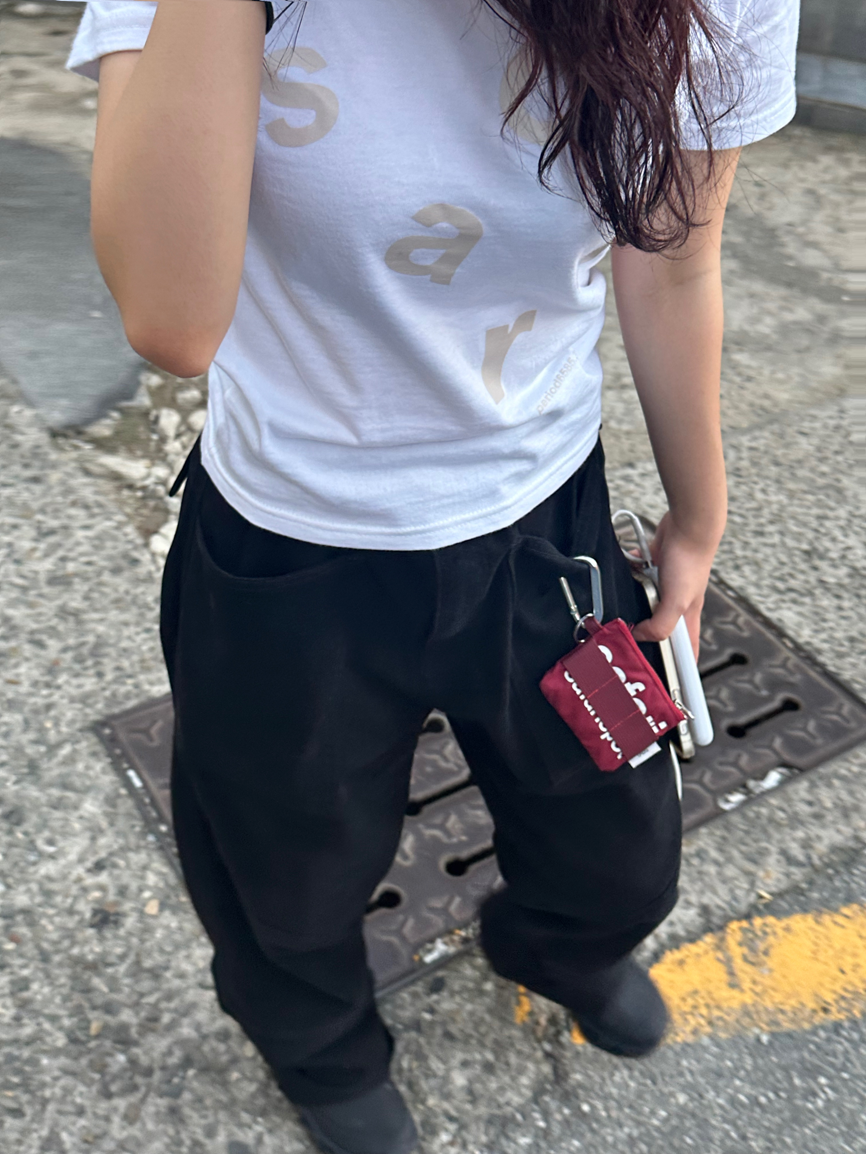 Safarispot Basic Safari Keyring Card Wallet Burgundy, (W) On Running x Post Archive Faction (Paf) Cloudmonster 2 Black Magnet 착용 스타일 - 3