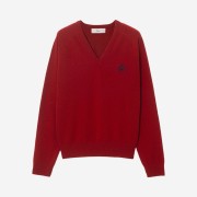 Dunst Unisex Classic V-Neck Sweater Red