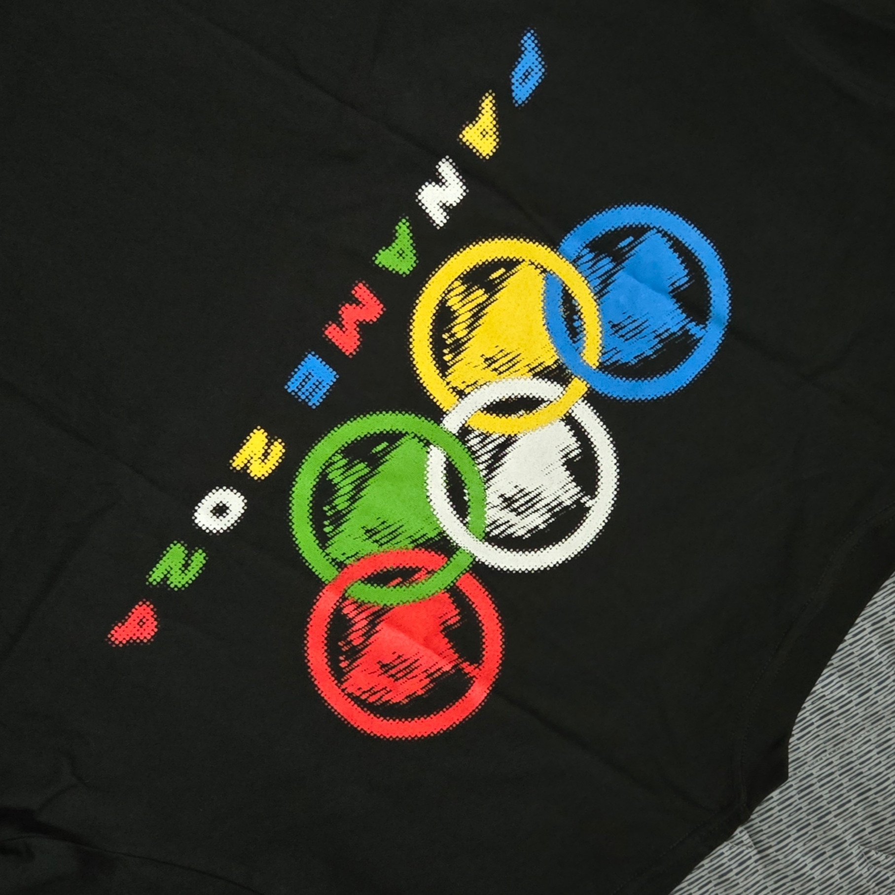 Corteiz Paname 2024 T-Shirt New Blank Black 착용 스타일 - 1