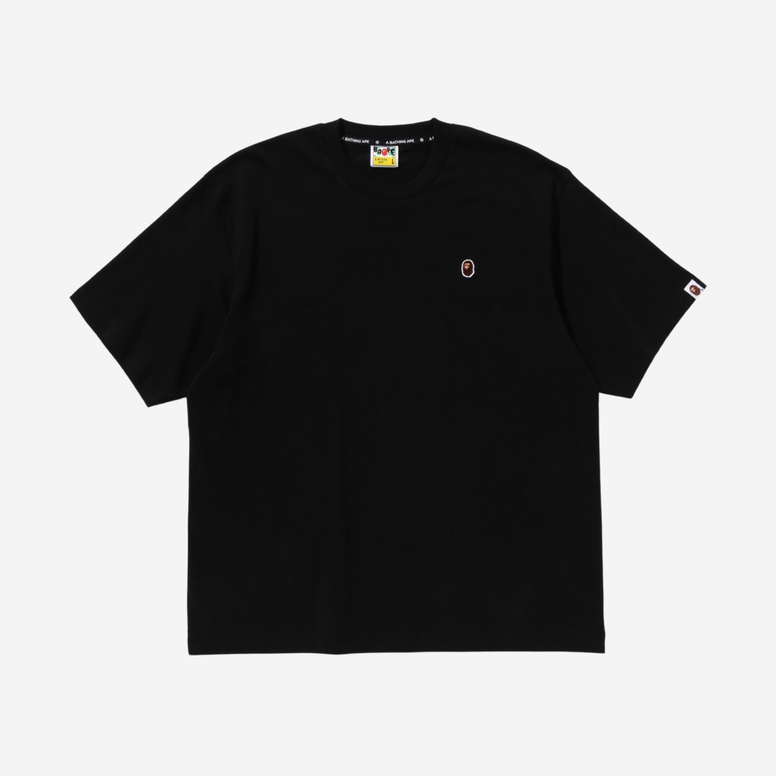 BAPE One Point Relaxed Fit T-Shirt Black 상세 이미지 1