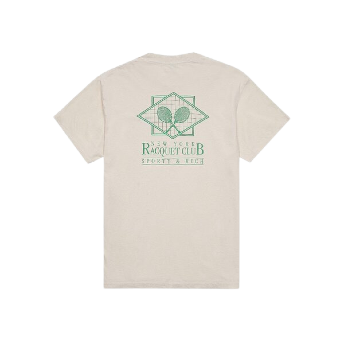 Sporty & Rich Public Racquet Club T-Shirt Cream 상세 이미지 2