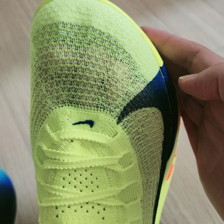Nike Air Zoom Alphafly Next% 3 Volt 착용 스타일 - 3