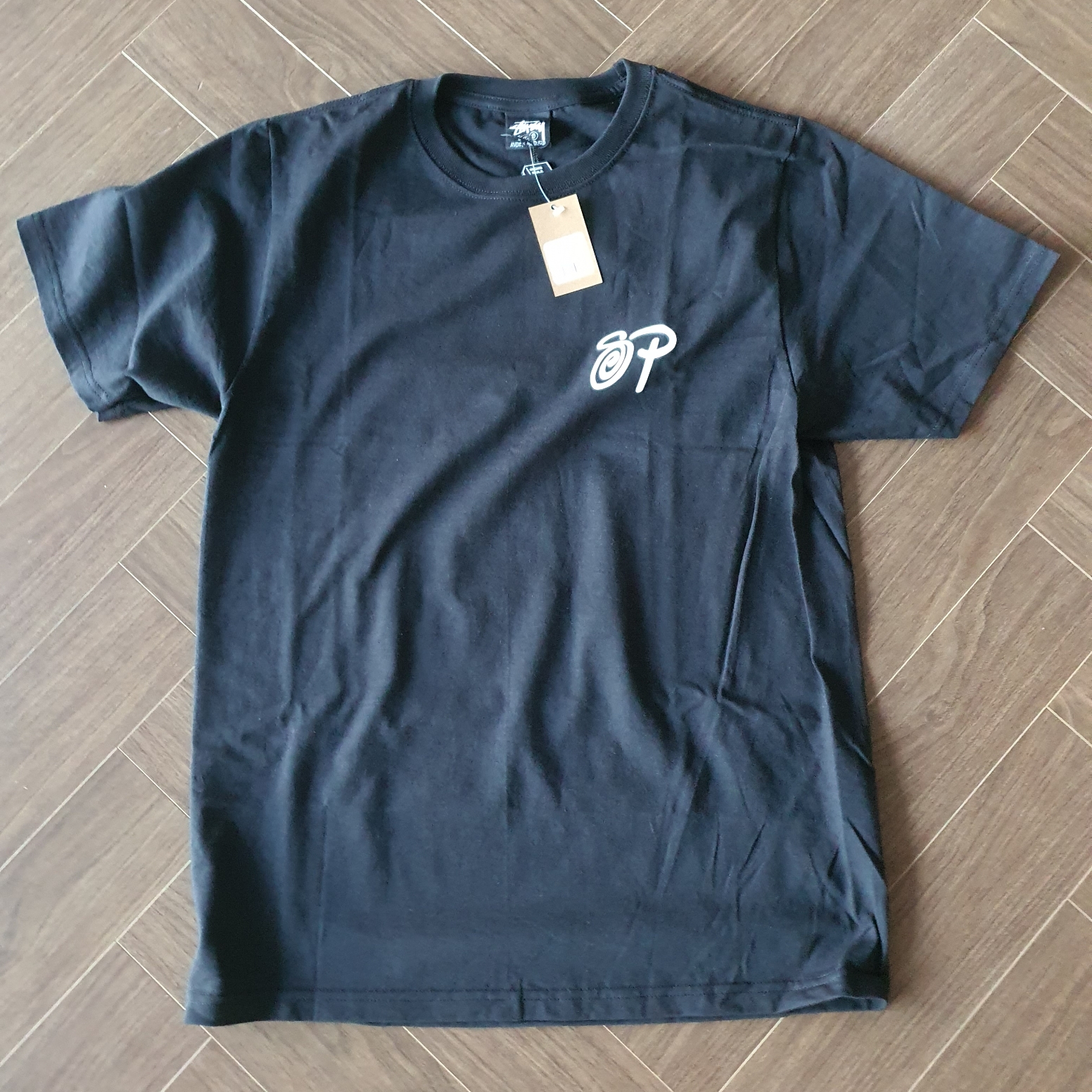Stussy x Patta Sound Connection T-Shirt Black 착용 스타일