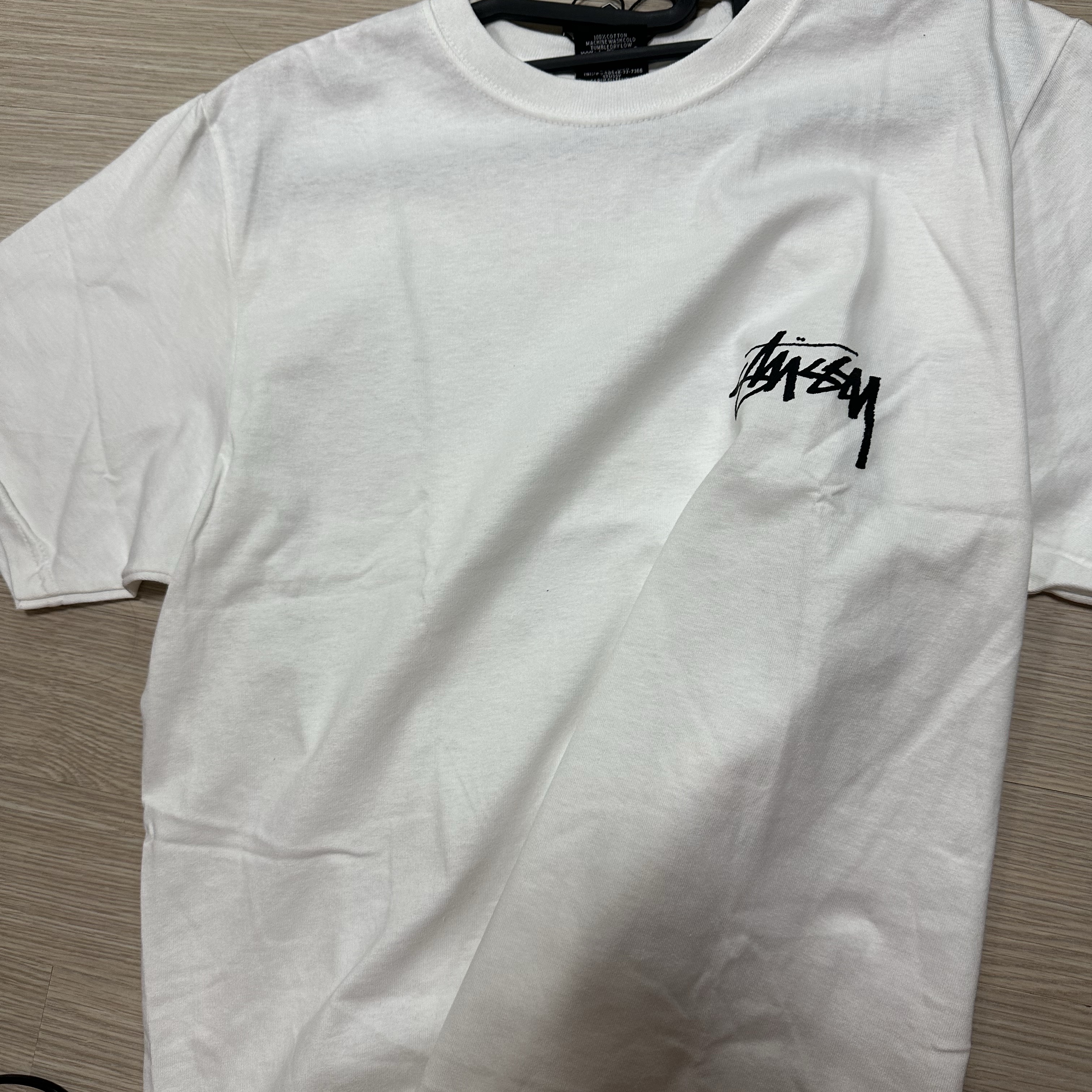 Stussy Kittens T-Shirt White 착용 스타일