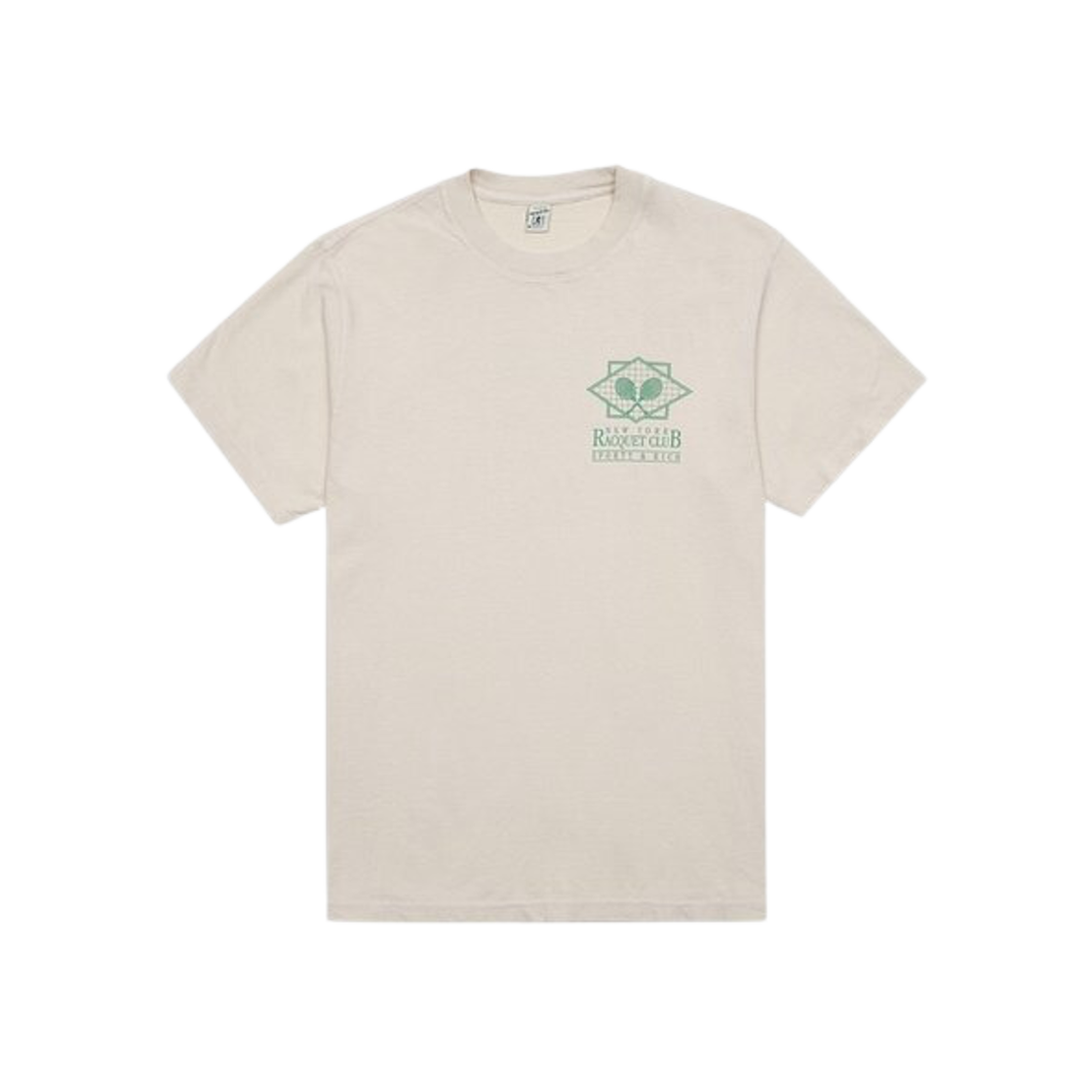 Sporty & Rich Public Racquet Club T-Shirt Cream 상세 이미지 1