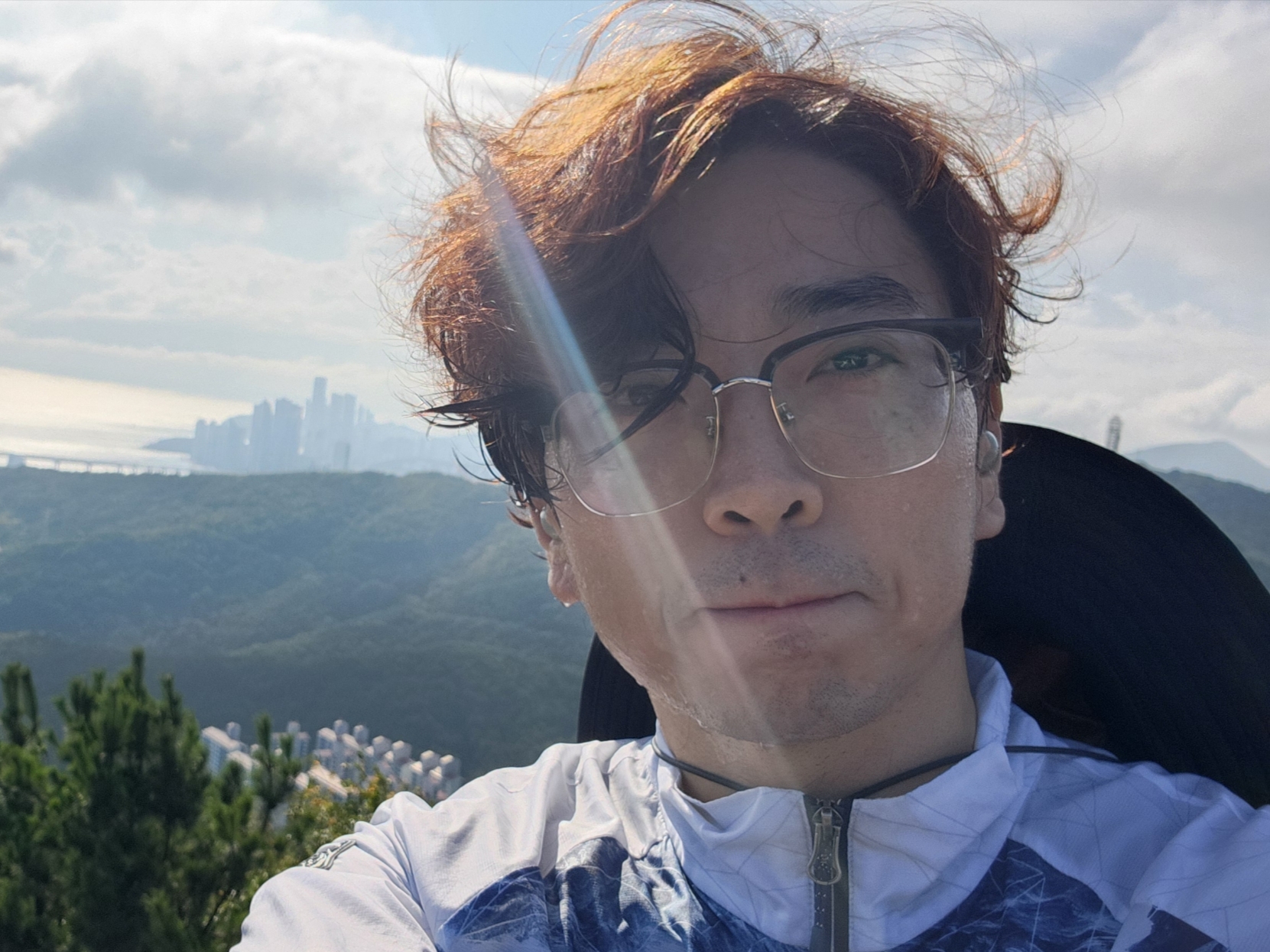 The North Face x Undercover Soukuu Hike Sun Brimmer TNF Black 착용 스타일