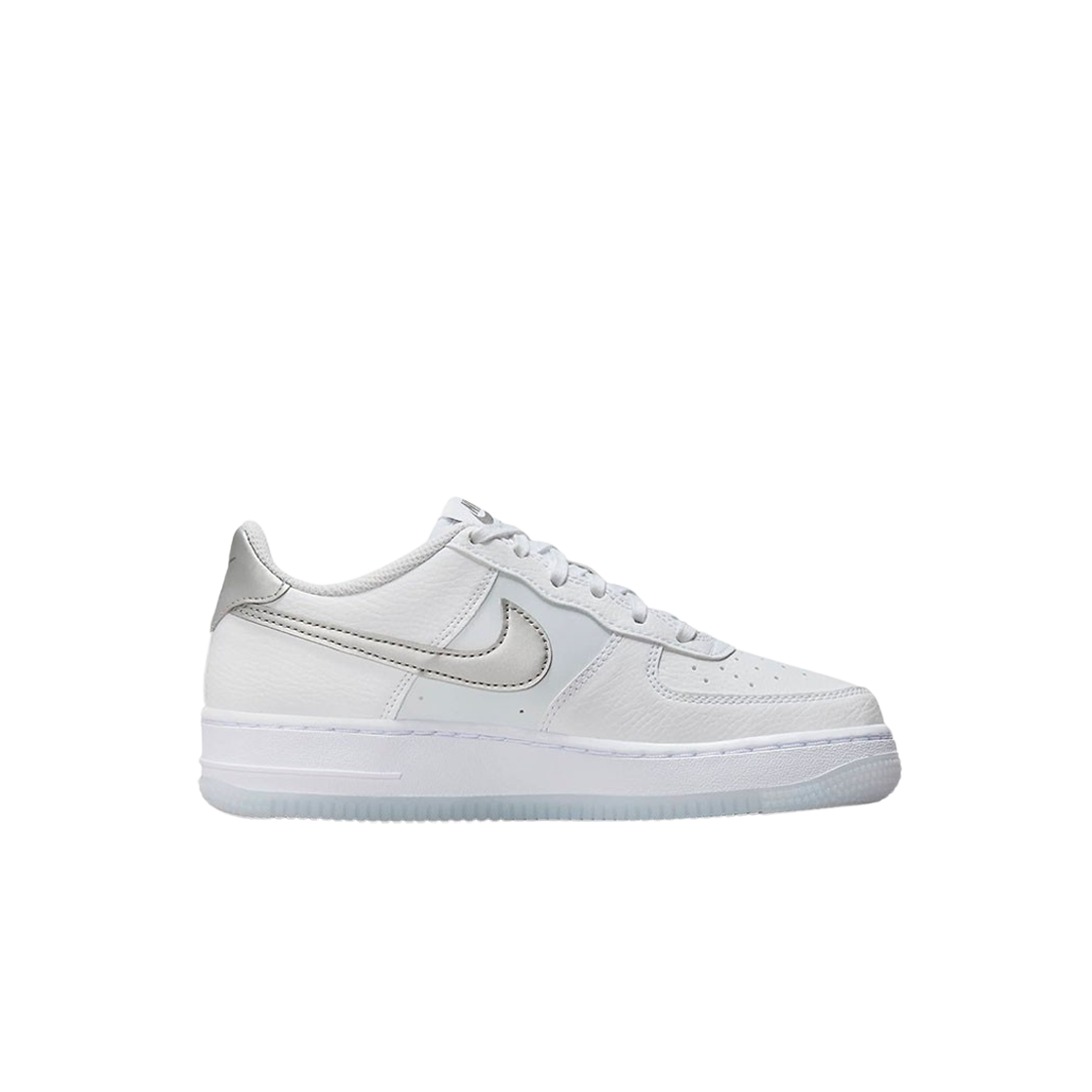 (GS) 나이키 에어포스 1 화이트 퓨어 플래티넘((GS) Nike Air Force 1 White Pure Platinum)