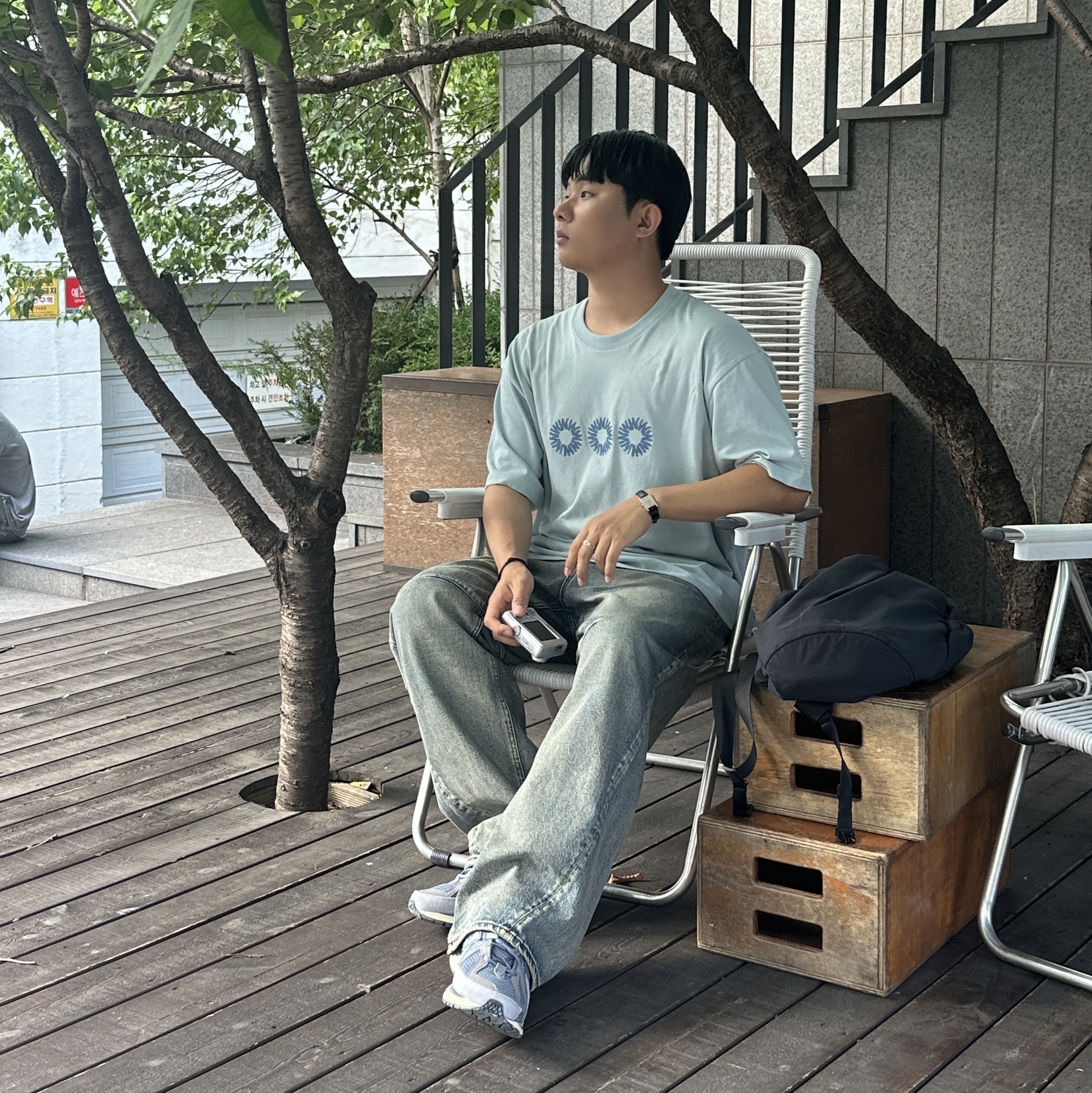 New Balance x Auralee 1906R Flint Stone 착용 스타일 - 1
