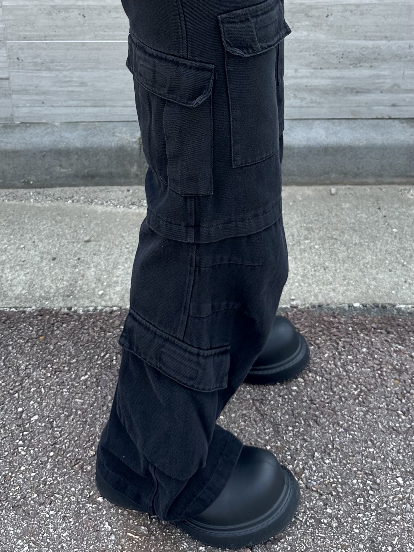 Balenciaga Steroid Derby Black 착용 스타일 - 4