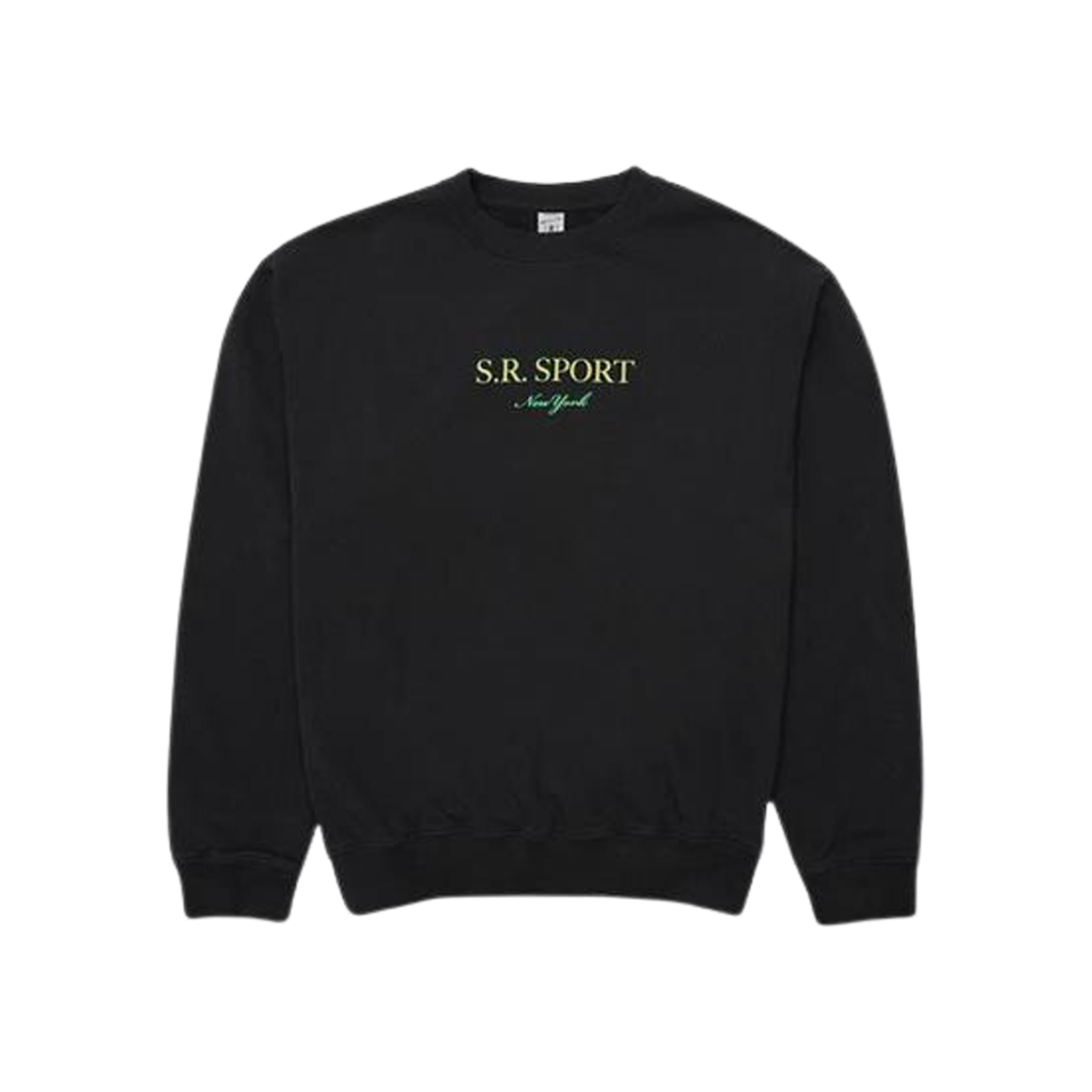 Sporty & Rich Wimbledon Crewneck Faded Black Green 상세 이미지 2