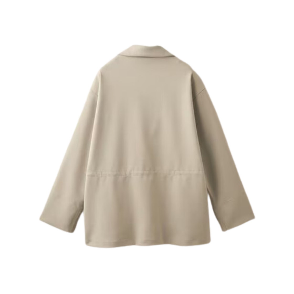 Under Armour x United Arrows Rush Ponte Sweat Gown Jacket Beige 상세 이미지 2