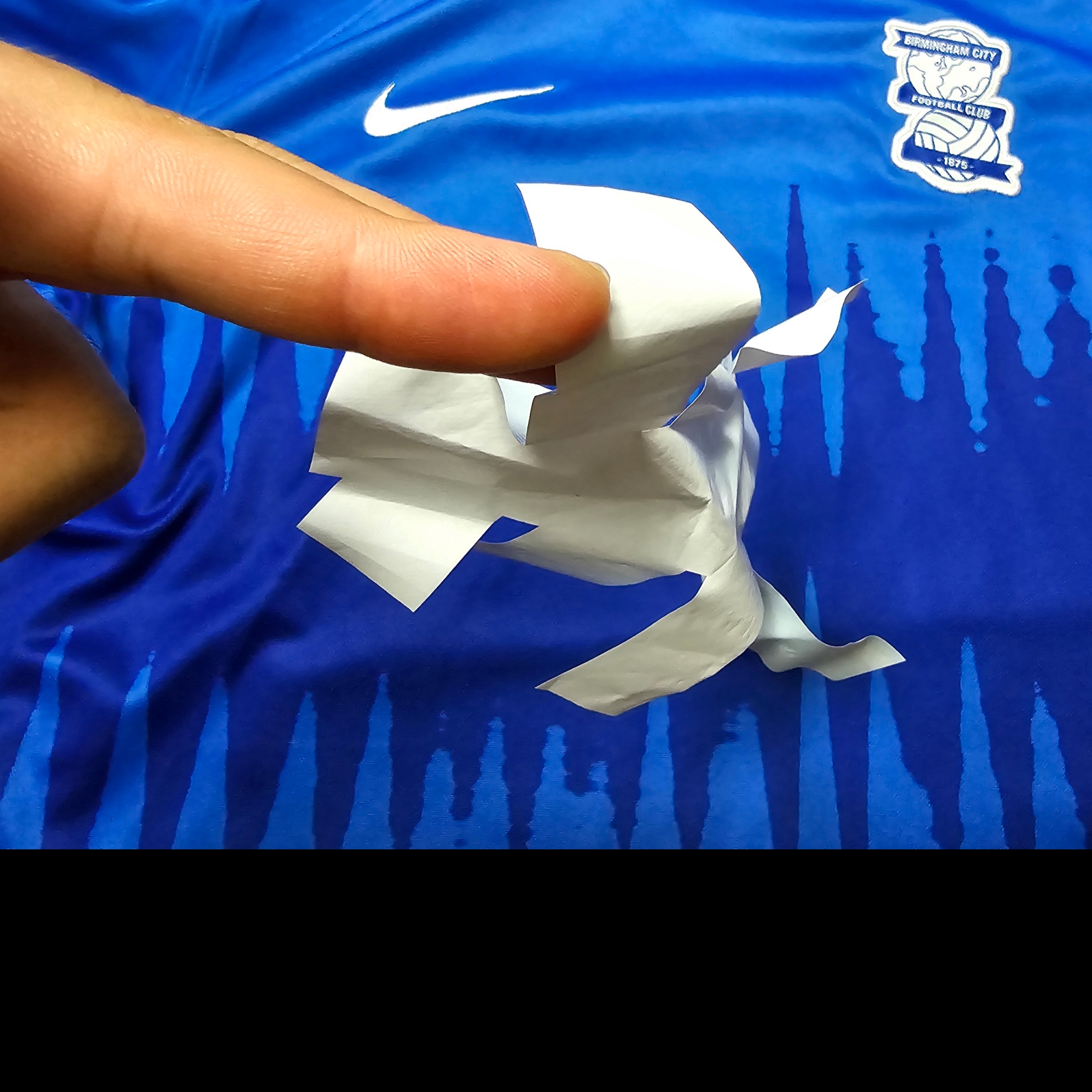 Nike Birmingham City FC 2023/24 Dri-Fit Stadium Home Jersey Blue (Non Marking Ver.) 착용 스타일 - 2