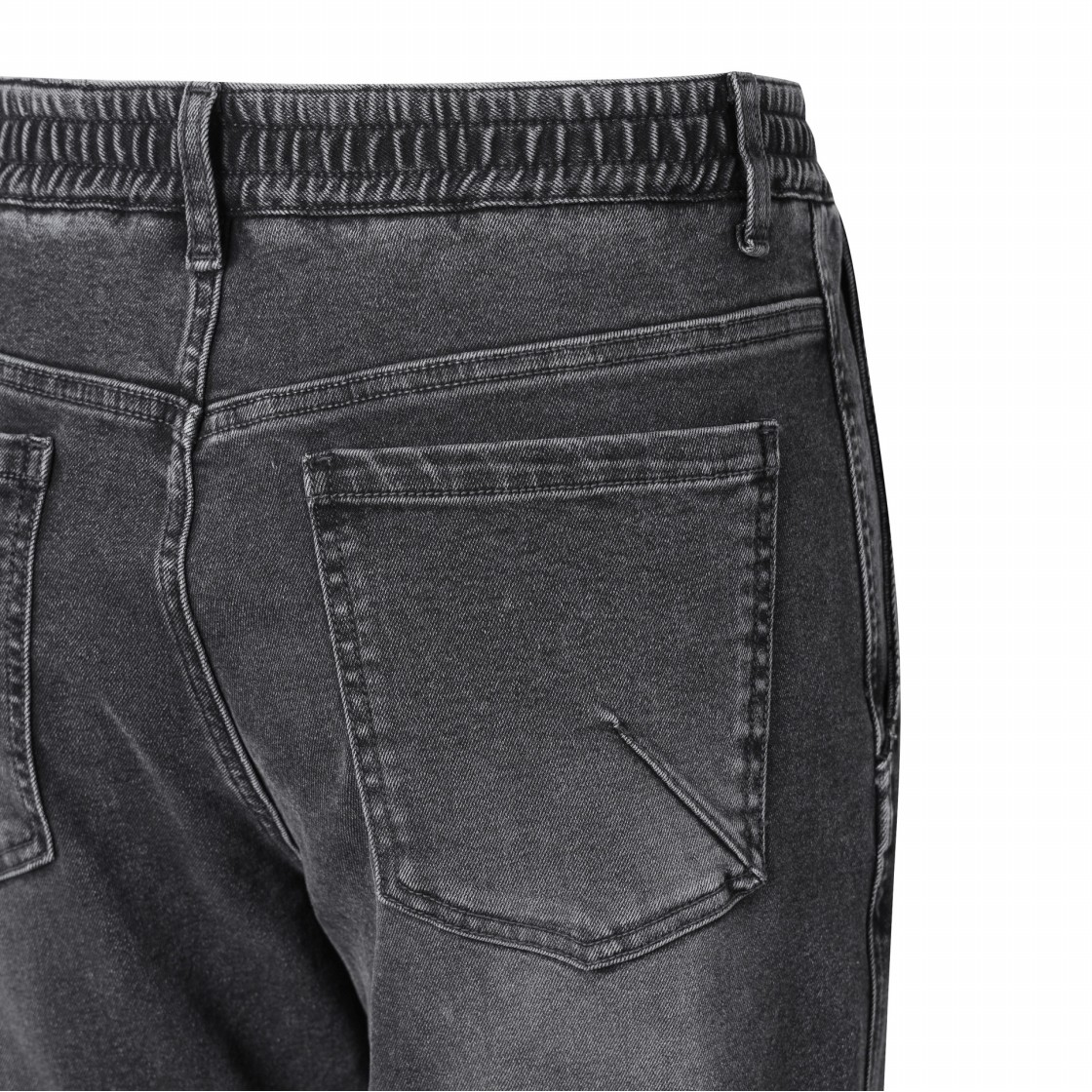 시리즈 릴랙스트 흑청진 블랙(SERIES Relaxed Jeans Black) - 6