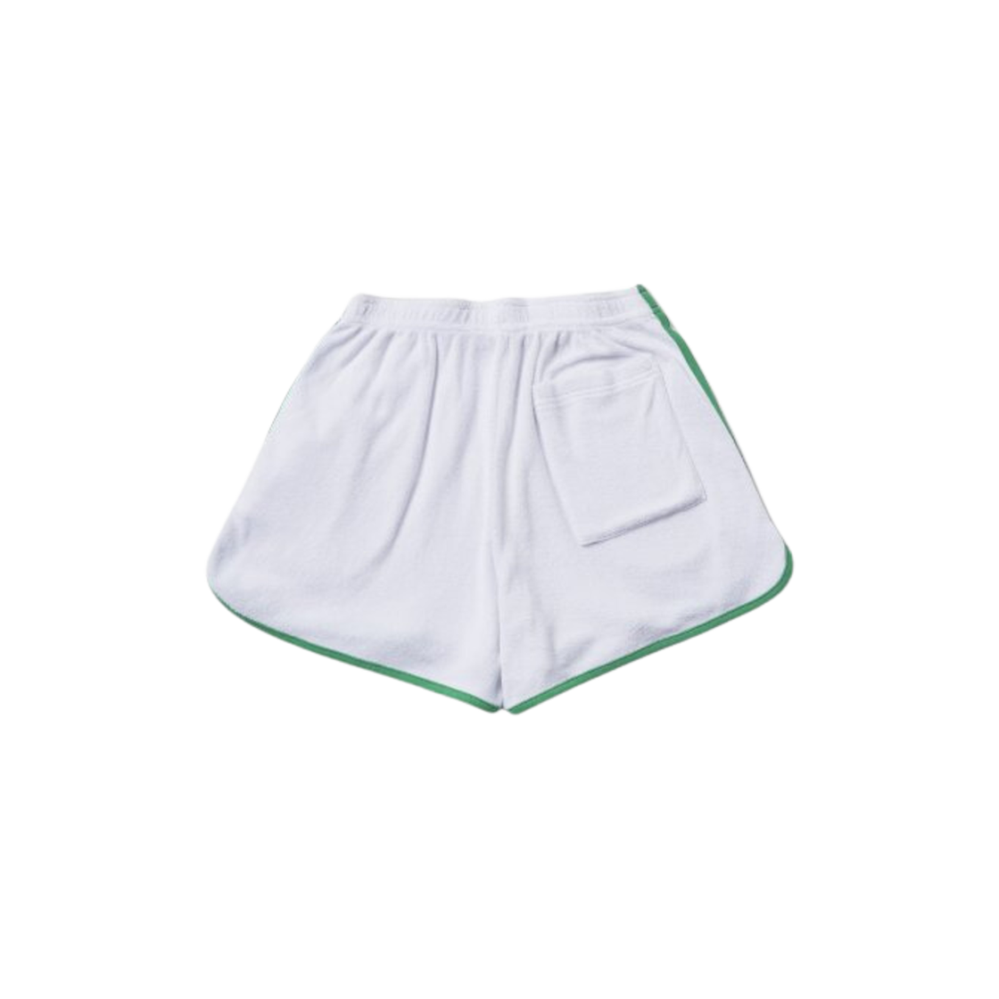 Sporty & Rich Prince Sporty Sponge Shorts White Kelly 상세 이미지 2