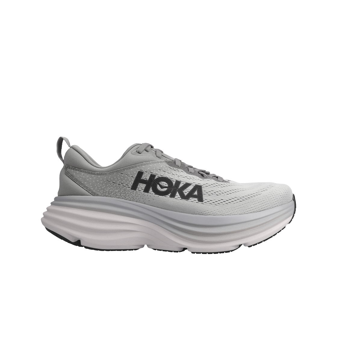 호카 본디 8 샤크 그레이 - 와이드(Hoka Bondi 8 Shark Grey - Wide)