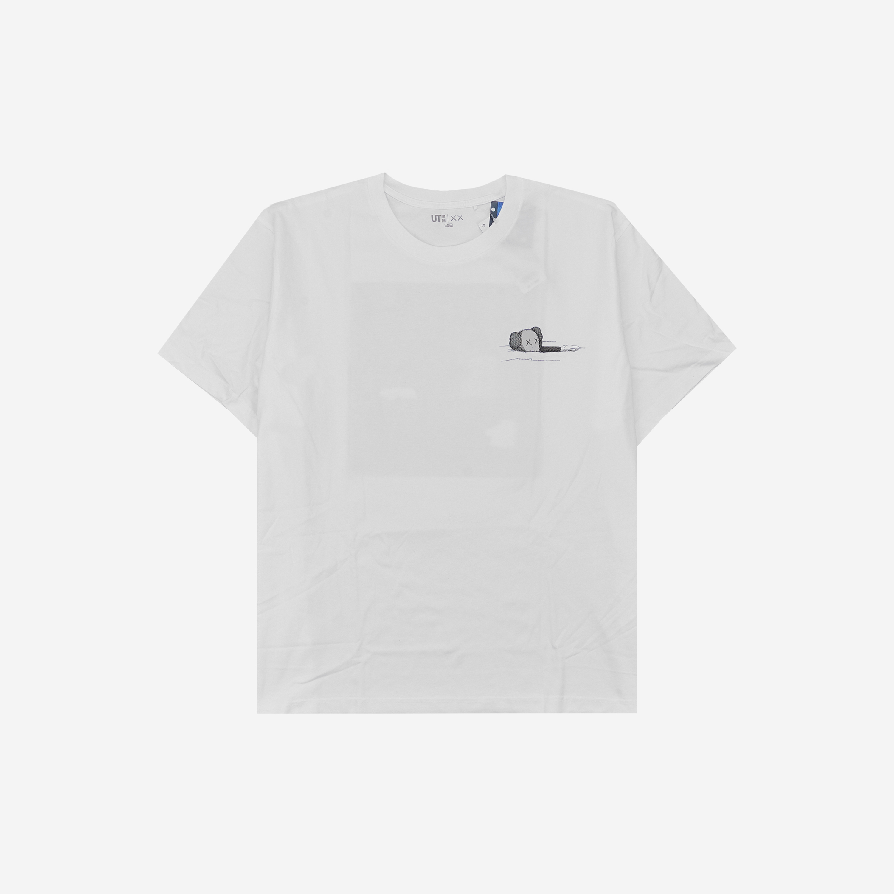 유니클로 UT x 카우스 숏슬리브 그래픽 티셔츠 화이트(Uniqlo UT x Kaws Short Sleeve Graphic T-Shirt White)