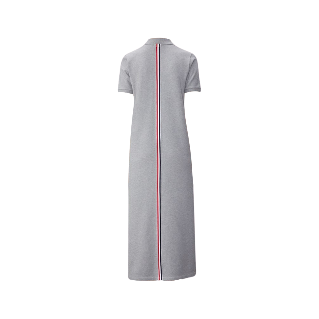 RWB ストライプ ポロ ドレス Thom Browne RWB-stripe Polo Shirt Dress | Grey | FARFETCH CA