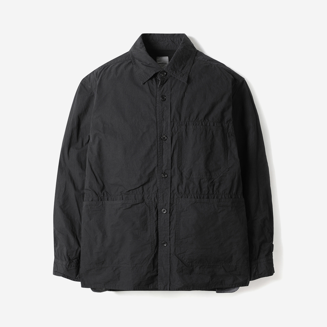 시리즈 코튼 트윌 타입웨어 셔츠 자켓  블랙(SERIES Cotton Twill Typewear Shirt Jacket Black) - 1