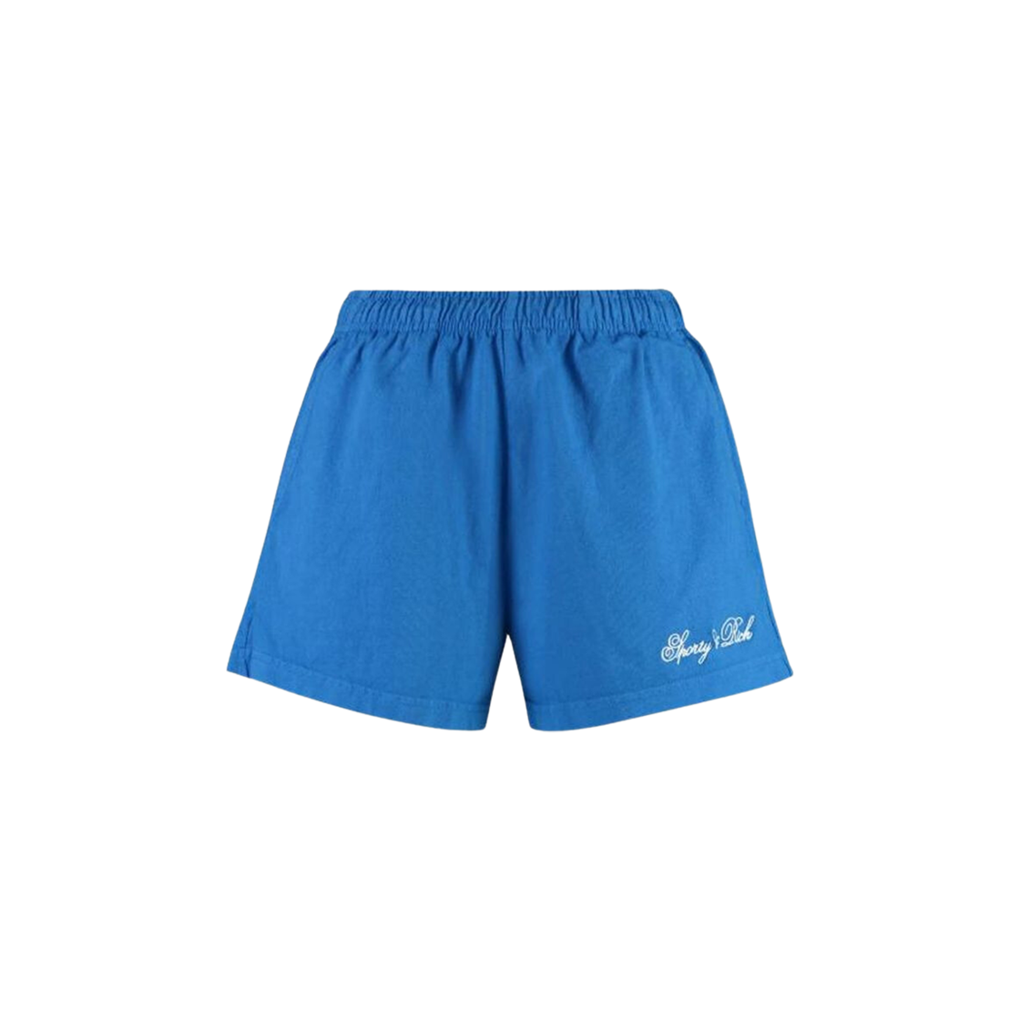 Sporty & Rich Cotton Shorts Blue 상세 이미지 1