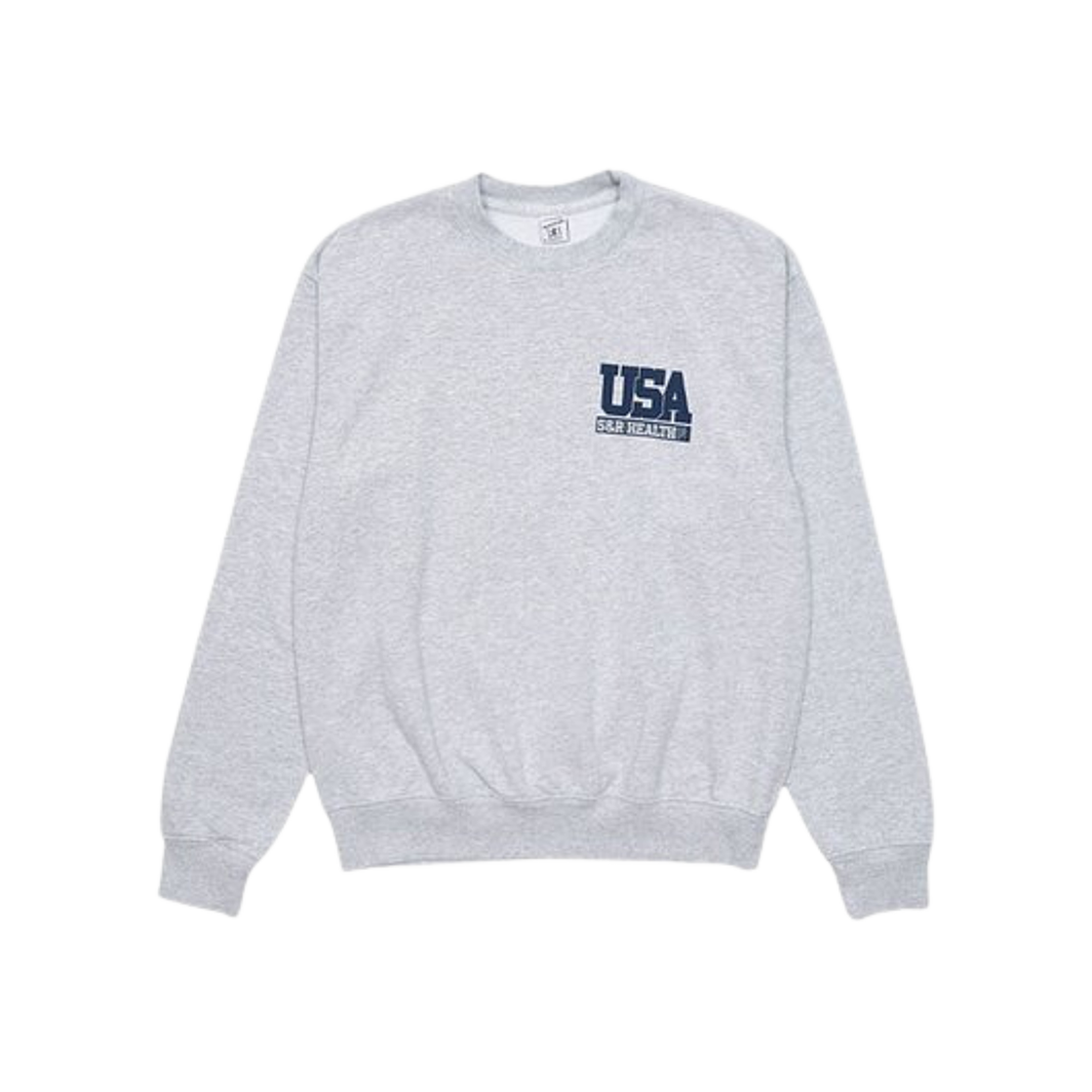 Sporty & Rich Team USA Crewneck Heather Grey 상세 이미지 2