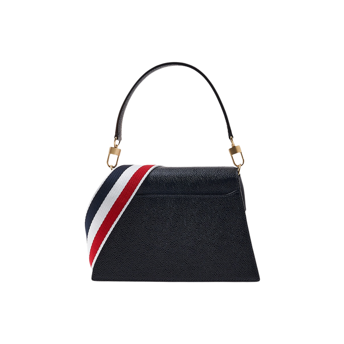 Thom Browne Trapeze Grain Top Handle Tote Bag Black 상세 이미지 2