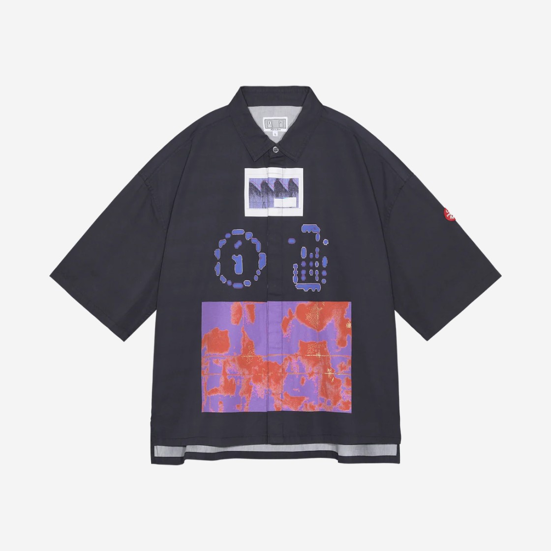 Cav Empt p_indexed S/S Shirt Black - 24FW 상세 이미지 1