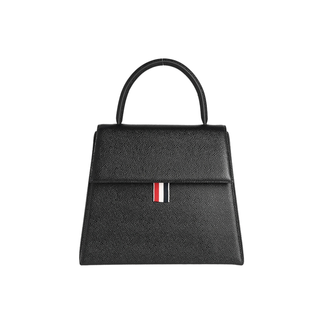 Thom Browne Trapeze Top Handle Tote Bag Black 상세 이미지 1