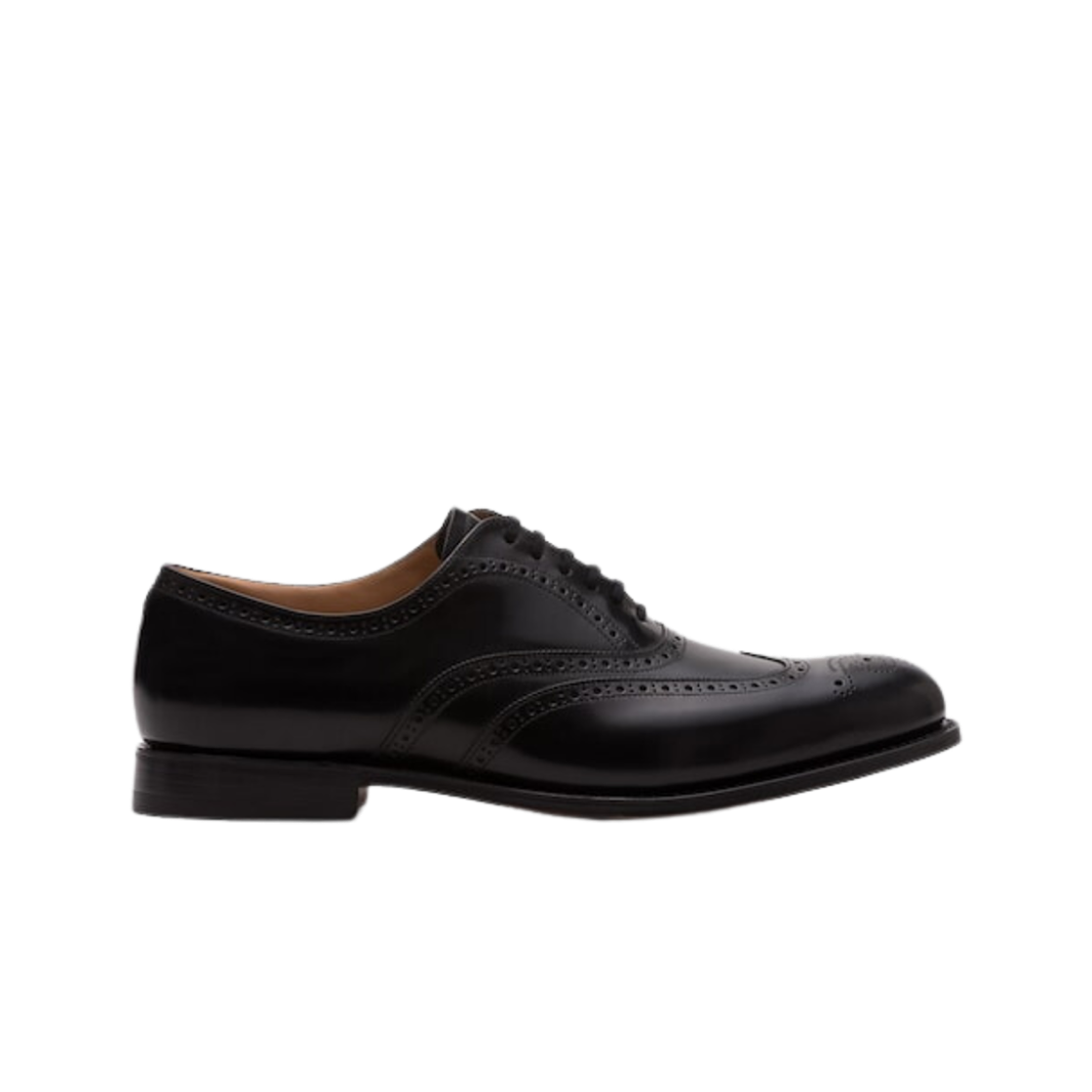 처치스 베를린 폴리쉬드 바인더 옥스포드 브로그 블랙 - H(Church's Berlin Polished Binder Oxford Brogue Black - H)