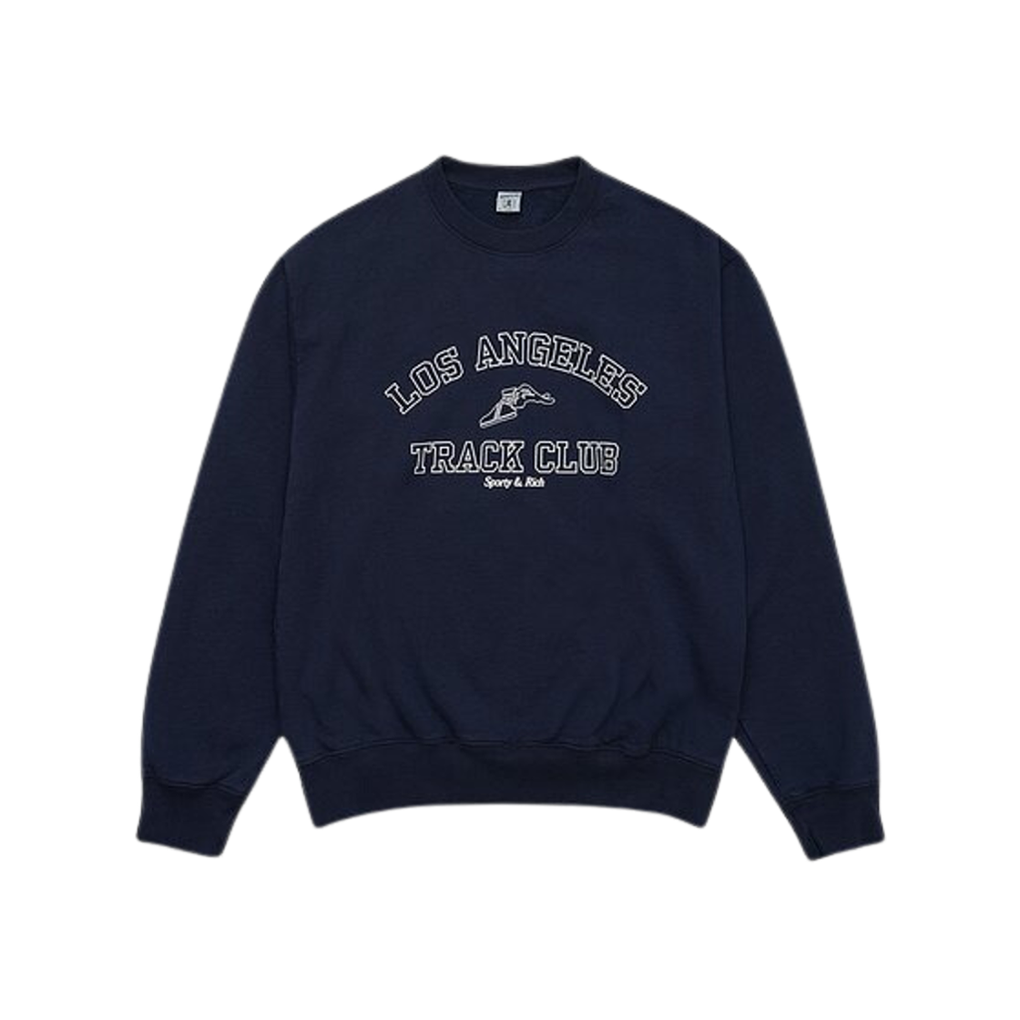 Sporty & Rich Track Club Crewneck Navy 상세 이미지 1