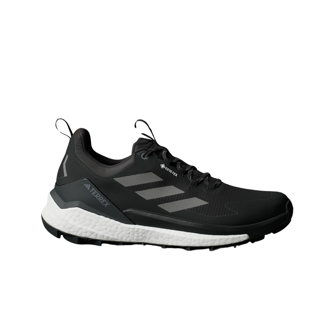 아디다스 테렉스 프리 하이커 2.0 로우 고어텍스 코어 블랙 그레이 포(Adidas Terrex Free Hiker 2.0 Low GTX Core Black Grey Four)
