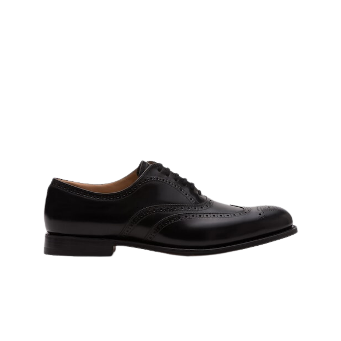 처치스 베를린 폴리쉬드 바인더 옥스포드 브로그 블랙 - F(Church's Berlin Polished Binder Oxford Brogue Black - F)