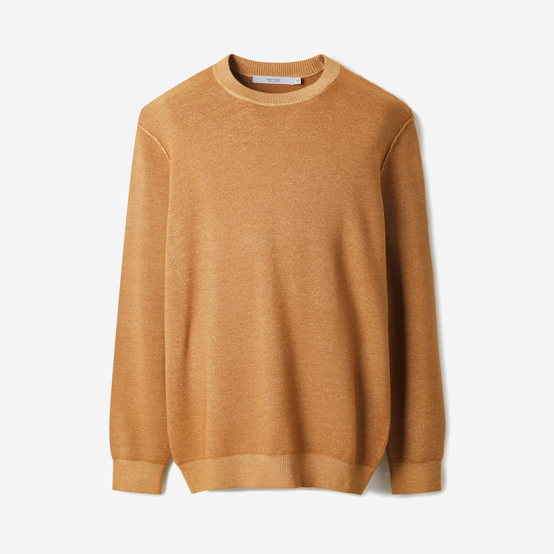 시리즈 메리노 울 가먼트 다잉 풀오버 오렌지