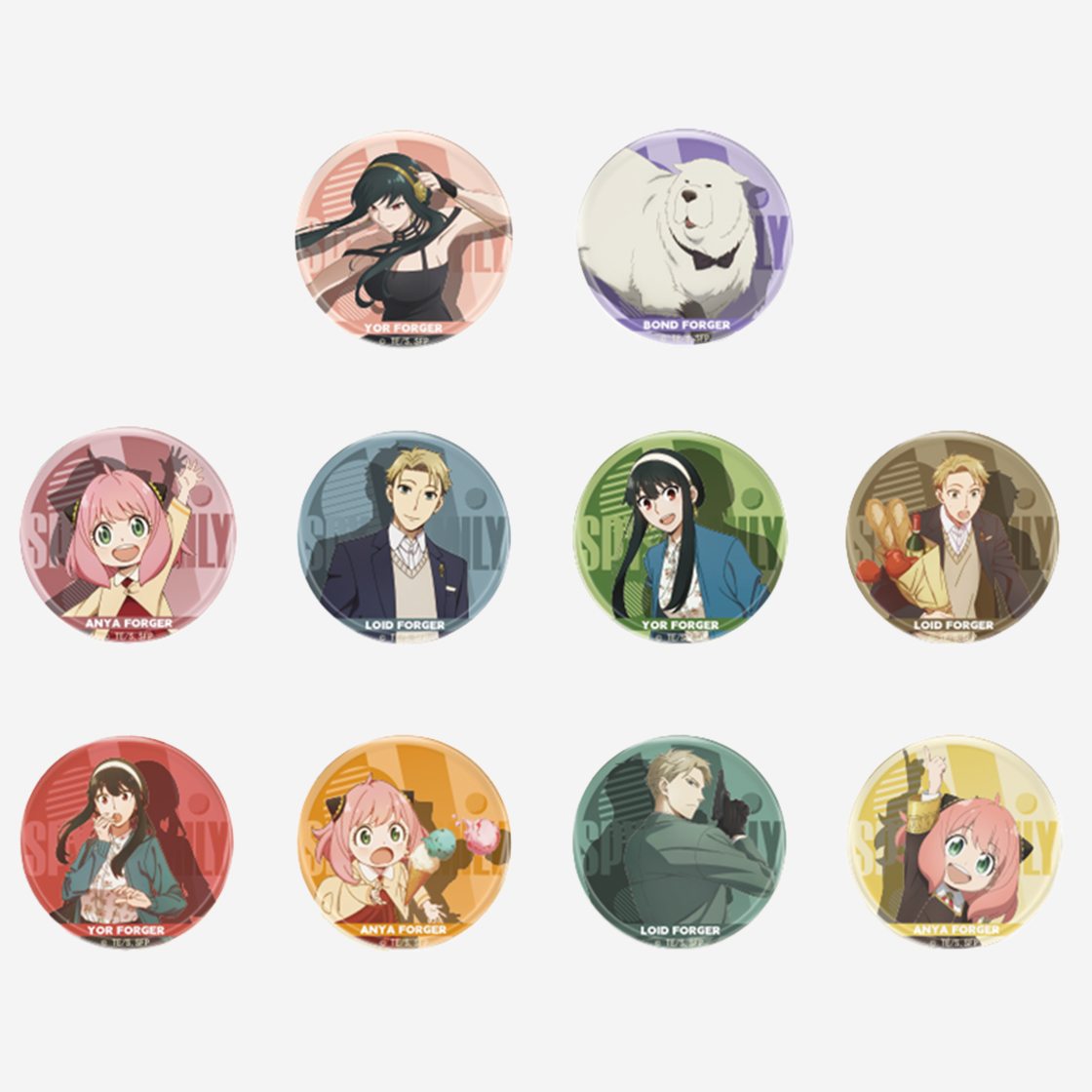 6977299620001 SPYxFAMILY Badge Series1