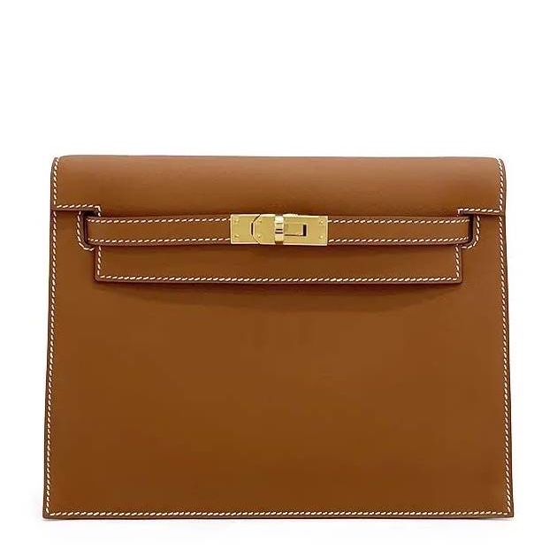 Hermes Kelly Danse II Bag Swift & Palladium Jaune De Naples 착용 스타일