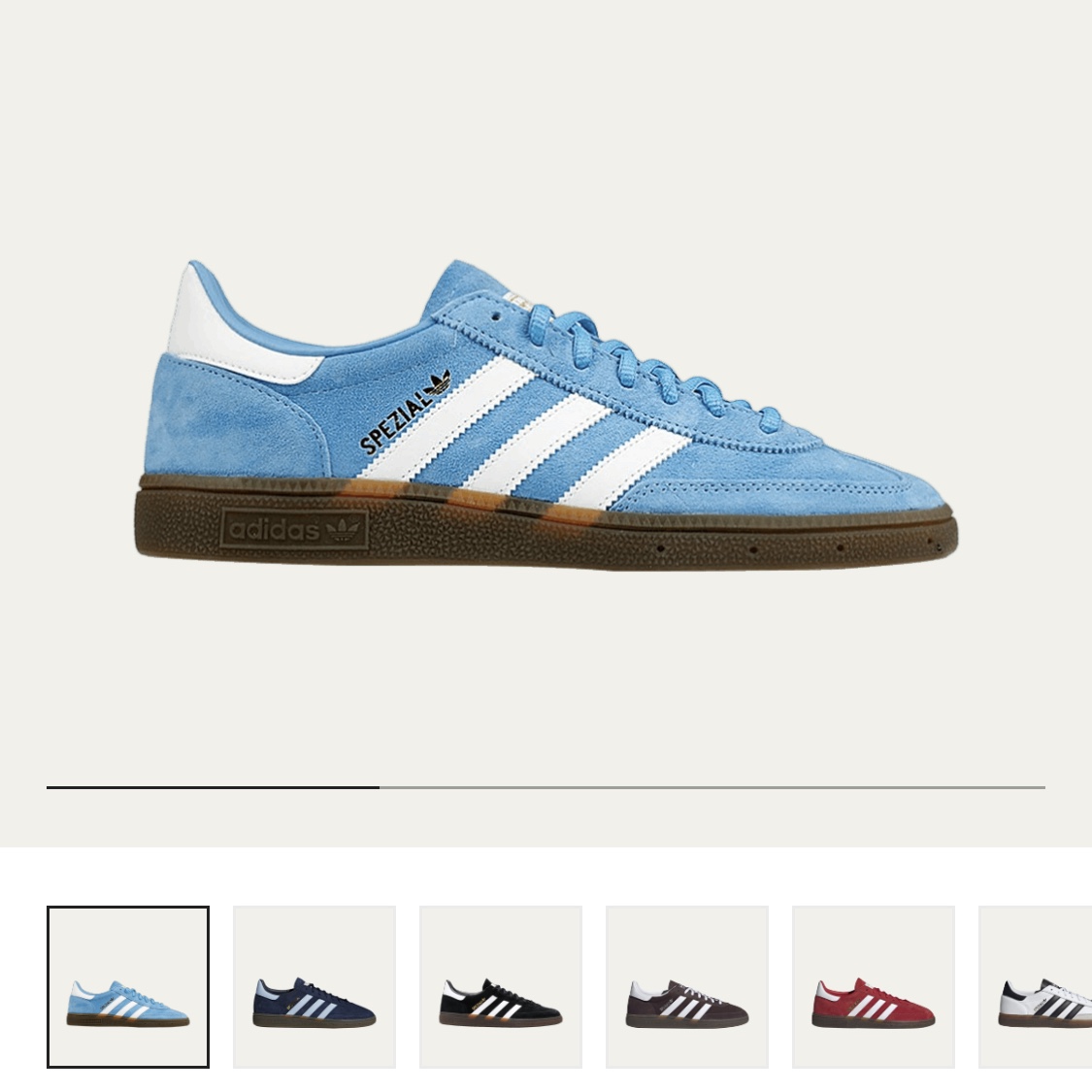 Adidas Spezial Handball Light Blue 착용 스타일 - 1