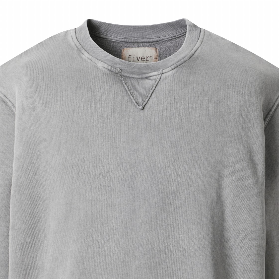 시리즈 스톤 워시 스웻셔츠 그레이(SERIES Stone Wash Sweat Shirt Gray) - 4